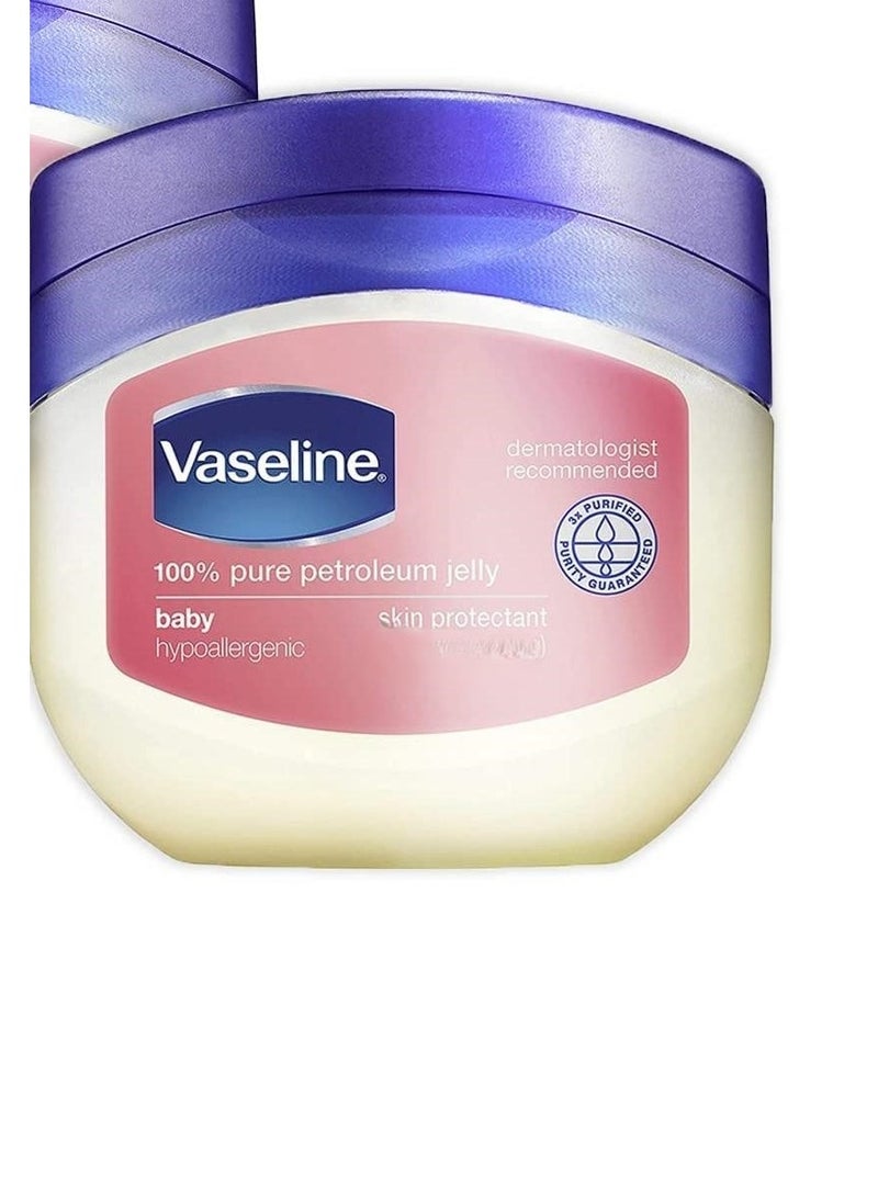 Vaseline 100% pure petroleum jelly baby ,250ml pack of 2 - Image 2
